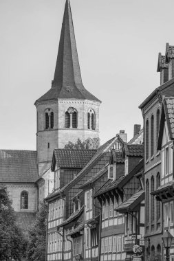 Almanya 'nın tarihi Hildesheim kenti