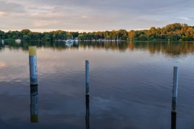 Potsdam şehrinde yaz arifesinde