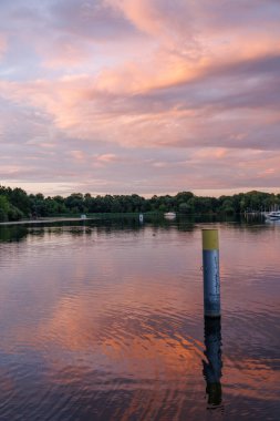 Potsdam şehrinde yaz arifesinde