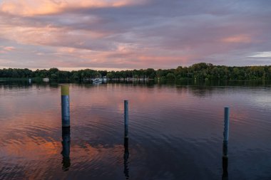 Potsdam şehrinde yaz arifesinde