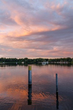 Potsdam şehrinde yaz arifesinde