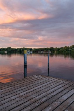 Potsdam şehrinde yaz arifesinde
