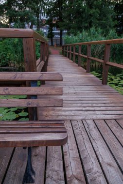 Potsdam şehrinde yaz arifesinde