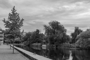 Potsdam şehrinde yaz arifesinde