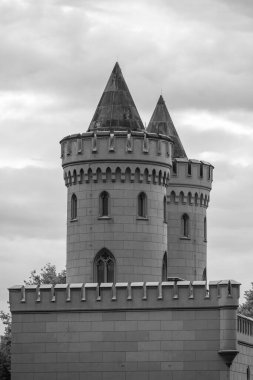 Akşamleyin Potsdam şehrinde.