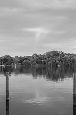 Akşamleyin Potsdam şehrinde.