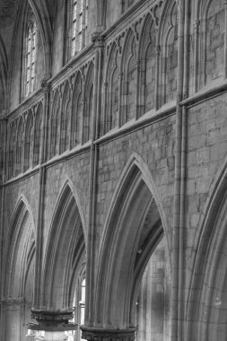 Maastricht şehri Hollanda 'daki Maas Nehri' nde.