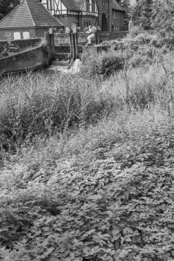 Westphalia 'daki Coesfeld şehri.