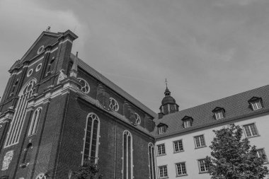 Westphalia 'daki Coesfeld şehri.