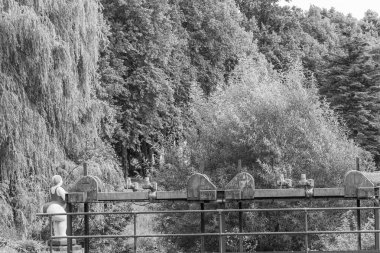 Westphalia 'daki Coesfeld şehri.