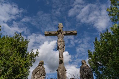 Westphalia 'da Ramsdorf yakınlarında yaz mevsimi