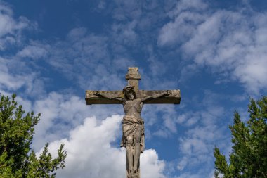 Westphalia 'da Ramsdorf yakınlarında yaz mevsimi