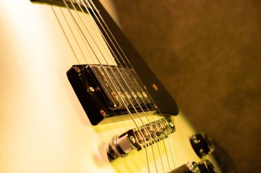 Vaduz, Lihtenştayn, 28 Eylül 2022 Elektro gitar Gibson Les Paul Studio Gri renkli akçaağaç yaprağı fretboard resmi