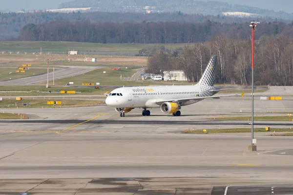 Zurich Switzerland January 2023 Vueling Airlines Airbus A320 214 Aircraft — Stockfoto