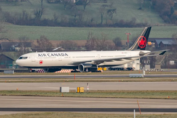 Zurich Switzerland January 2023 Air Canada Airbus A330 343 Aircraft — Stockfoto