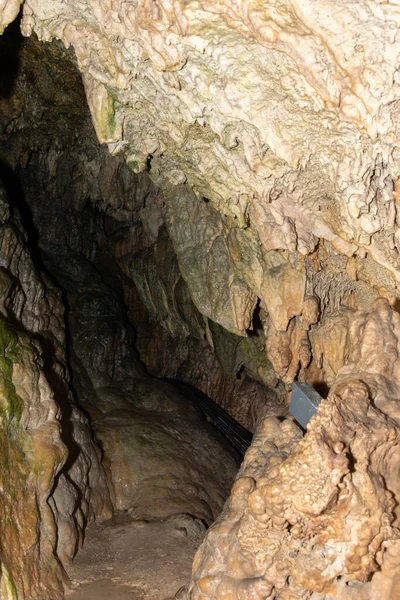 Baar Suiza Abril 2023 Increíble Formación Rocosa Fascinante Dentro Cueva —  Fotos de Stock