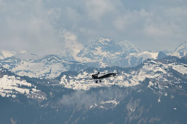 Rhendalen Saint Gallen Schweiz Maj 2023 Rio Junkers F13 Ombyggda — Stockfoto