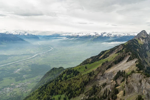 Mount Hoher Kasten Saint Gallen Schweiz Maj 2023 Otrolig Utsikt — Stockfoto