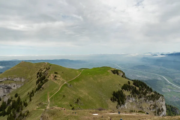 Mount Hoher Kasten Saint Gallen Zwitserland Mei 2023 Ongelooflijk Uitzicht — Stockfoto