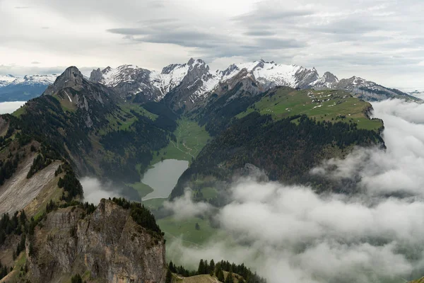 Mont Hoher Kasten Saint Gall Suisse Mai 2023 Vue Fascinante — Photo
