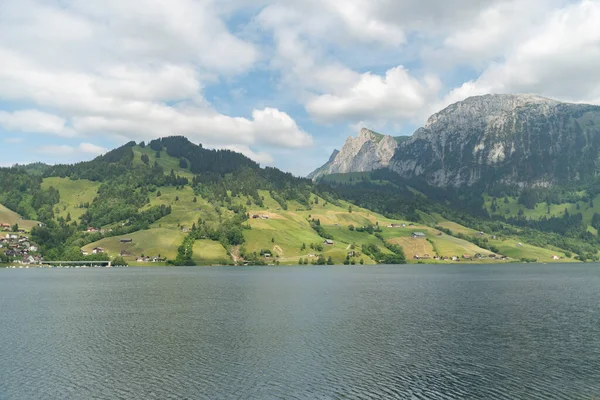 Waegital Canton Schwyz Ελβετία Ιουνίου 2023 Φανταστική Θέα Πάνω Από — Φωτογραφία Αρχείου