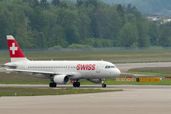Zurique Suíça Maio 2023 Ijp Companhias Aéreas Internacionais Suíças Airbus — Fotografia de Stock