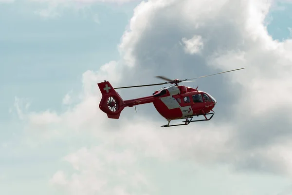 Speck Fehraltorf Zurique Suíça Julho 2023 Zqm Helicóptero Rega Helicóptero — Fotografia de Stock