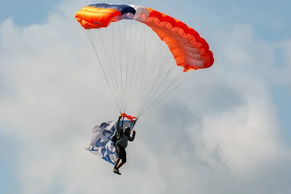 Speck Fehraltorf Zürich Schweiz Juli 2023 Fallschirm Während Einer Flugshow — Stockfoto