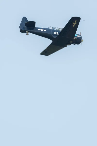 Speck Fehraltorf Цюрих Швейцарія Липня 2023 43Af Північноамериканський Історичний Літак — стокове фото