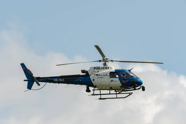 Speck Fehraltorf Curych Švýcarsko Července 2023 Zkz Policejní Vrtulník As350 — Stock fotografie