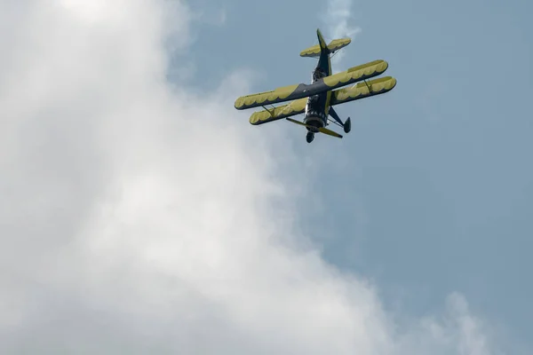 Акробаты Speck Fehraltorf Цюрих Швейцария Июля 2023 Года Акробатический Самолет — стоковое фото