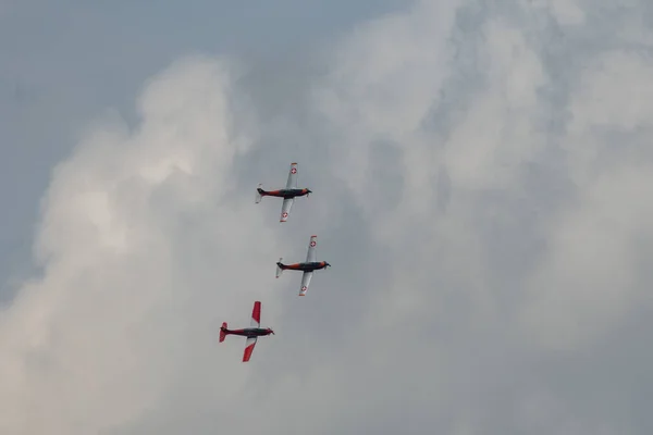 Speck Fehraltorf Цюріх Швейцарія Липня 2023 Pilatus Виступи Літаків Під — стокове фото