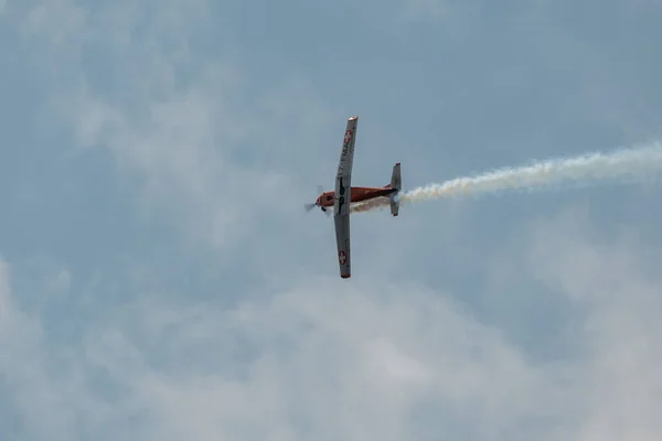 Speck Fehraltorf Zürih Sviçre Temmuz 2023 Pilatus Uçak Gösterisi — Stok fotoğraf