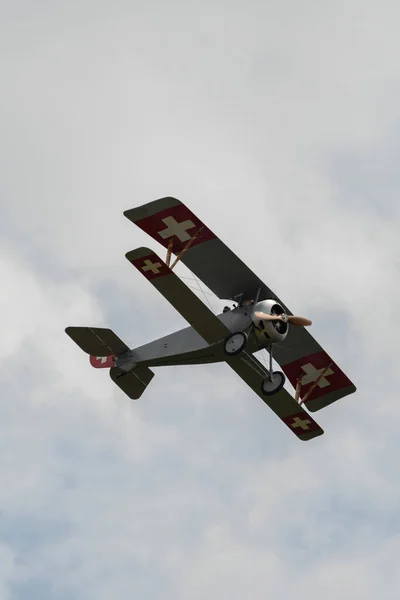 Speck Fehraltorf Zurich Switzerland July 2023 Rna Nieuport 역사적 항공기 — 스톡 사진