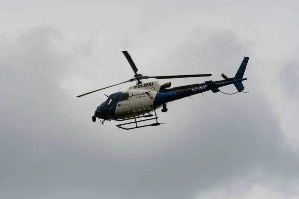 Спек Федральф Цюрих Швейцарія Липня 2023 Zkz Поліцейський Eurocopter As350 — стокове фото