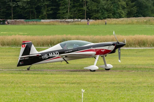 Speck Fehraltorf Curych Švýcarsko Července 2023 Akrobatické Letadlo Mad Xtreme — Stock fotografie