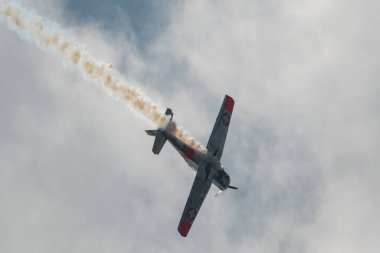 Speck-Fehraltorf, Zürih, İsviçre, 2 Temmuz 2023 HB-RCJ Pilatus P-3-05 tarihli bir hava gösterisinde