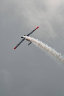 Speck-Fehraltorf, Zürih, İsviçre, 2 Temmuz 2023 HB-RCJ Pilatus P-3-05 tarihli bir hava gösterisinde