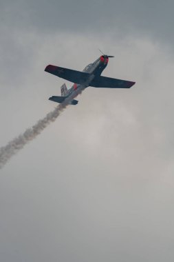 Speck-Fehraltorf, Zürih, İsviçre, 2 Temmuz 2023 HB-RCJ Pilatus P-3-05 tarihli bir hava gösterisinde