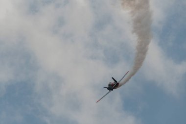 Speck-Fehraltorf, Zürih, İsviçre, 2 Temmuz 2023 HB-RCJ Pilatus P-3-05 tarihli bir hava gösterisinde