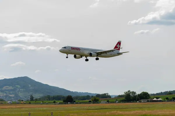 Zurich Suiza Julio 2023 Iod Aerolíneas Internacionales Suizas Airbus A321 — Foto de Stock