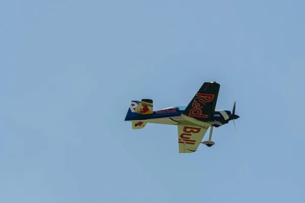 Mollis Sviçre Ağustos 2023 Uçan Boğalar Bir Hava Gösterisi Sırasında — Stok fotoğraf