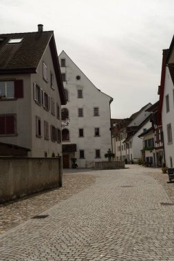 Bremgarten, Canton Aargau, İsviçre, 3 Eylül 2023 Güzel tarihi ve geleneksel mimari