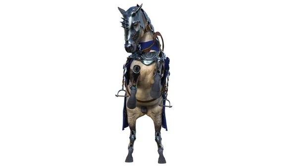 Knight Horse Render — Stock Photo, Image