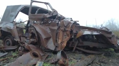 Ukrayna 'daki Rus işgalcilerin neden olduğu yıkımın sonuçları.