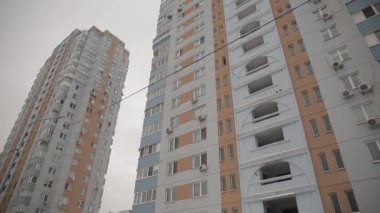 Ukrayna, Kyiv 'deki modern konut binaları