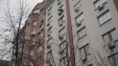 Ukrayna, Kyiv 'deki modern konut binası