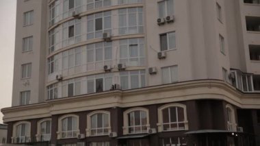 Ukrayna, Kyiv 'deki modern konut binası