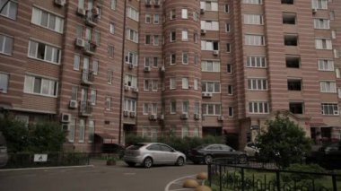 Ukrayna, Kyiv 'deki modern konut binası