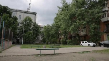 Ukrayna, Kyiv 'deki eski meskenler.